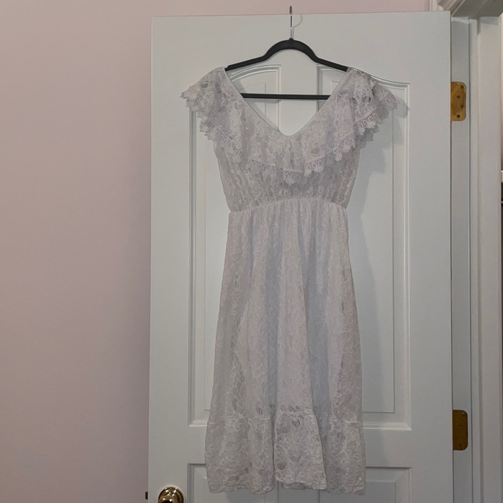 white summer/beach dress in size S